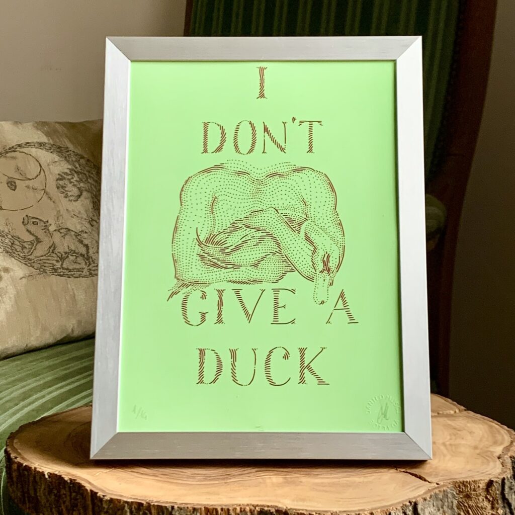 I don't give a duck
