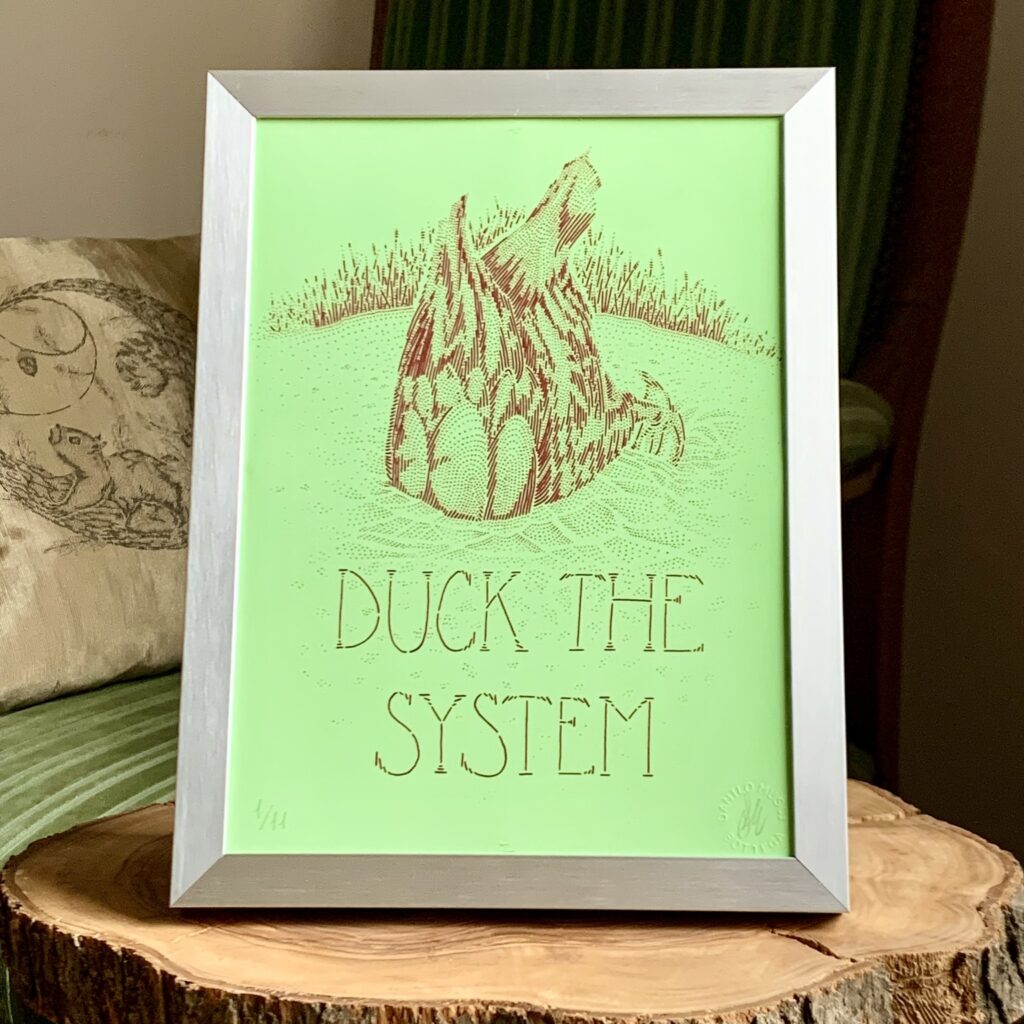 Duck the system